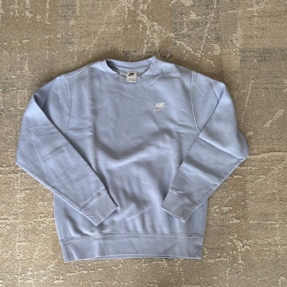 Nike Men's Sky Blue Crewneck Sweater